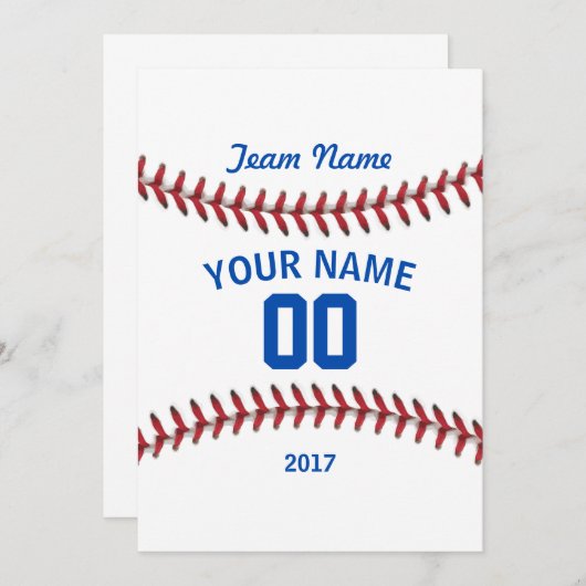 Team Baseball Sport (Front/Back)
