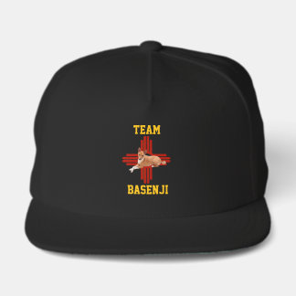 Team Basenji New Mexico Dog Sighthound Snap Back Hat