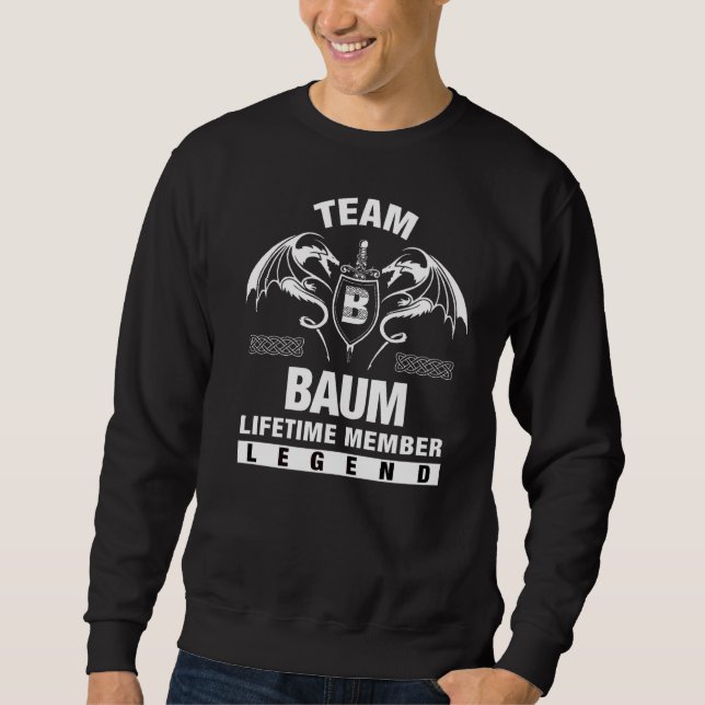 Team Baum Lifetime Member Sweatshirt (Front)