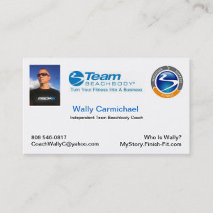 Team Beachbody Business Card