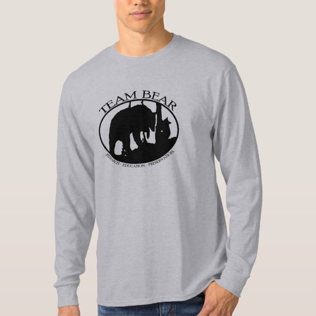 Team Bear Basic Long Sleeve T-Shirt (Front)