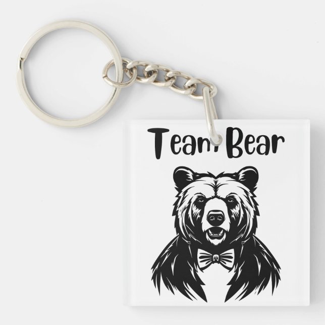 Team Bear Keychain (Front)