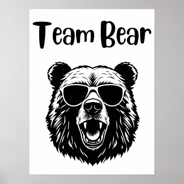 Team Bear Poster (Front)