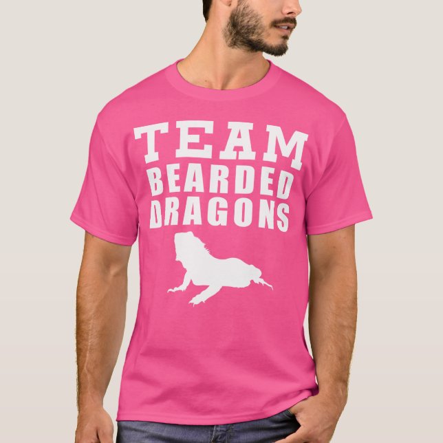 Team Bearded Dragons T-Shirt (Front)