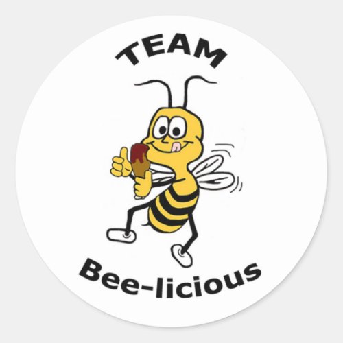 Team Bee_licious Sticker