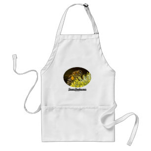 Team Beekeeper (Bee On Yellow Flower) Adult Apron