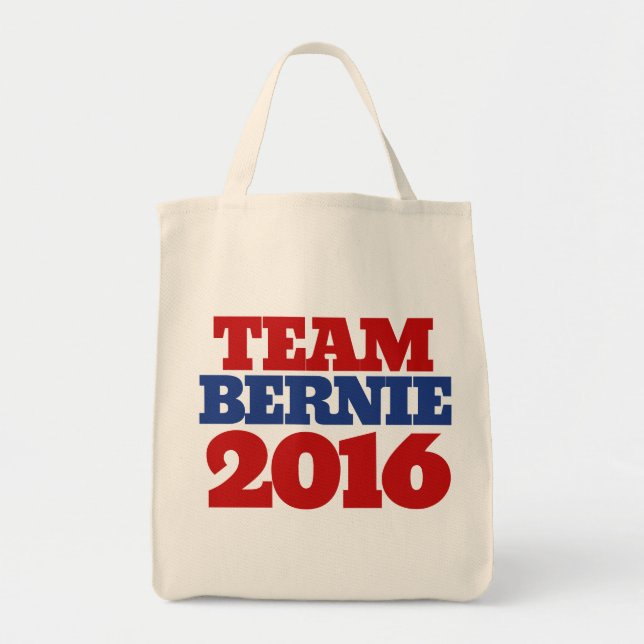 Team Bernie 2016 Tote Bag (Front)