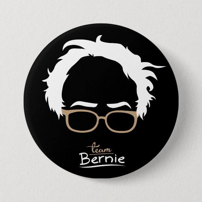 Team Bernie - Bernie Sanders 2016 Pinback Button (Front)
