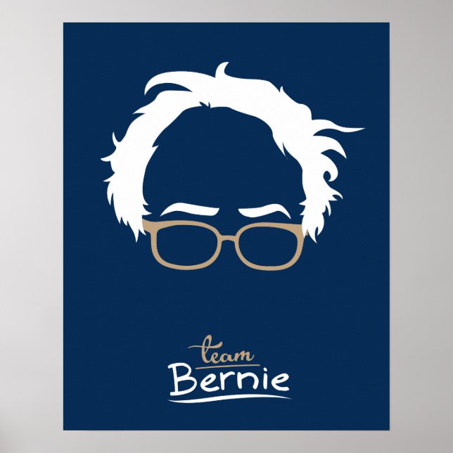 Team Bernie - Bernie Sanders for President Poster (Front)