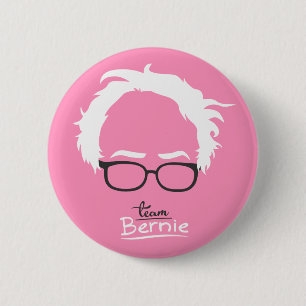 Team Bernie Pink - Bernie Sanders 2016 Button