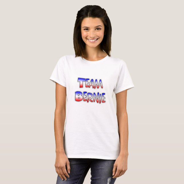 Team Bernie Presidential Election Support Shirt (Front Full)