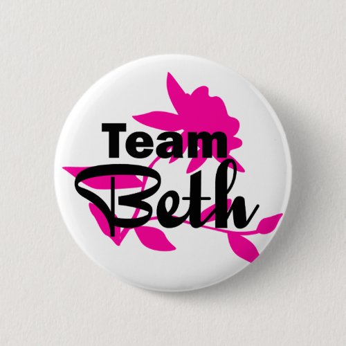 Team Beth Button