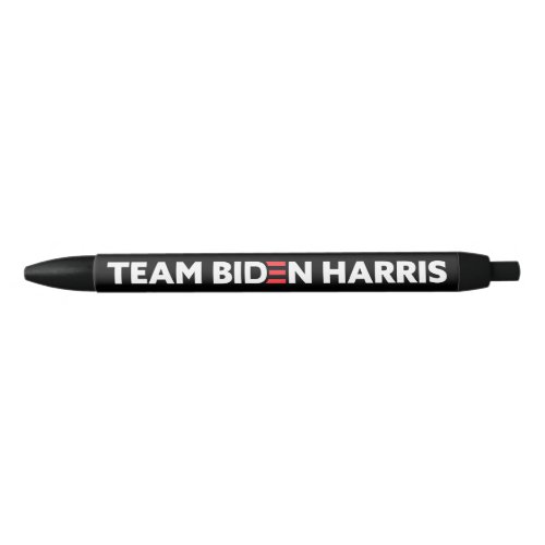 Team Biden Harris Custom Colors Black Ink Pen