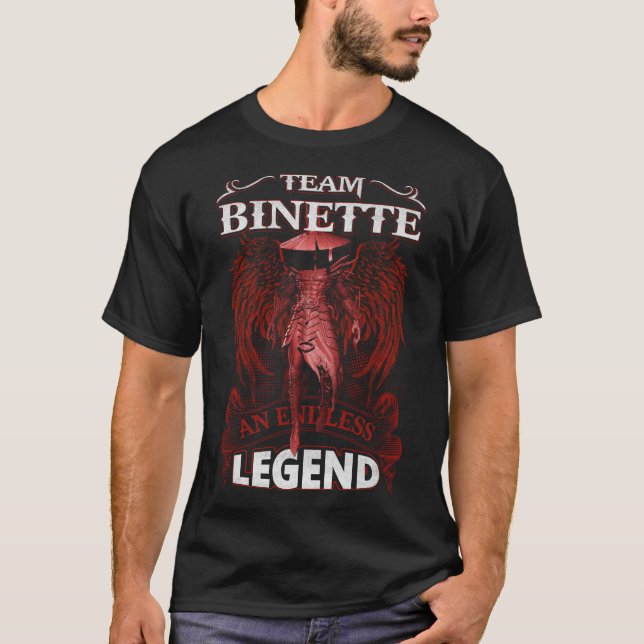 Team BINETTE - An Endless LEGEND T-Shirt (Front)