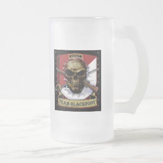 Team Blackfoot Frosted Beer Mug