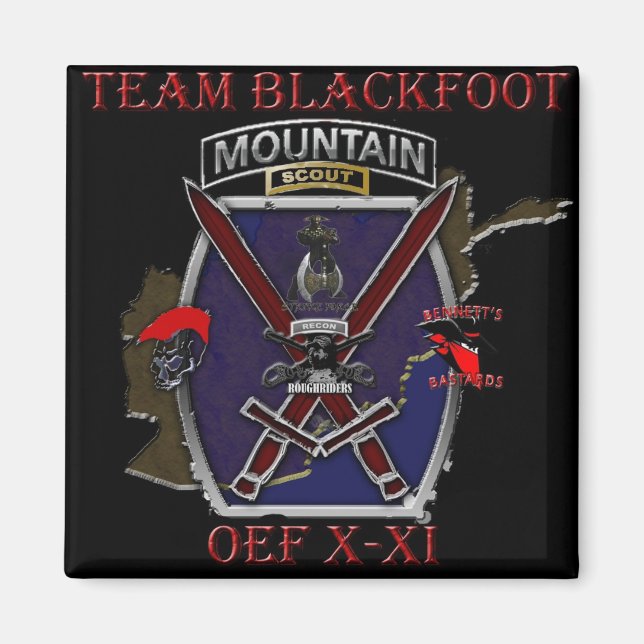 Team Blackfoot Magnet (Front)