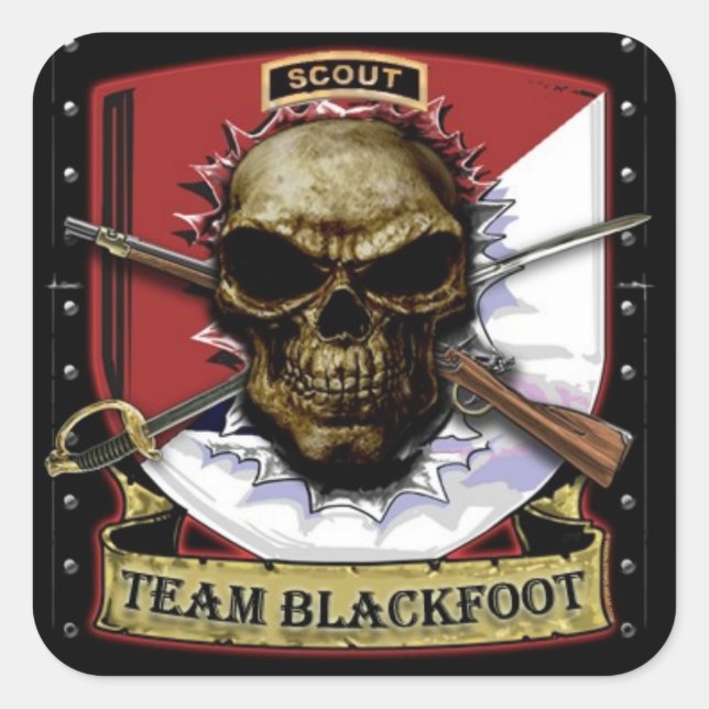 Team Blackfoot Sticker (Front)