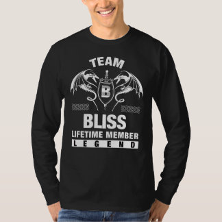 Team Bliss Lifetime Member T-Shirt
