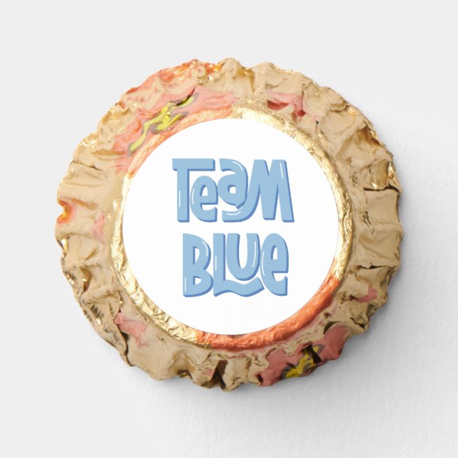 Team Blue/Boy  Reese's Peanut Butter Cups (Front)