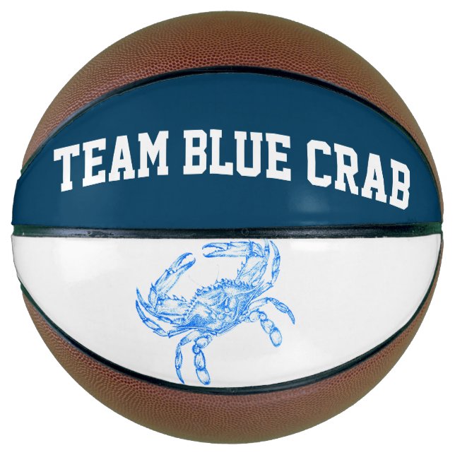 team  blue crab basketball (Front)