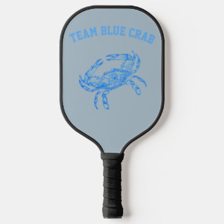 team  blue crab pickleball paddle