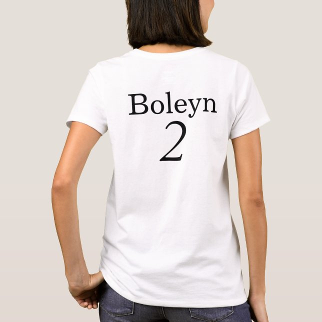 Team Boleyn T-Shirt (Back)