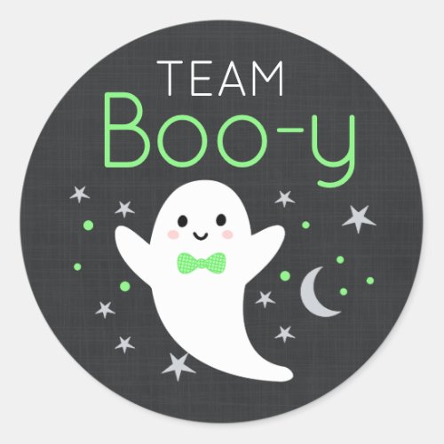 Team Boo_y gender reveal stickers