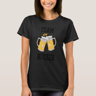Team Boozer  Team Sport  Fun Motif    Sayings T-Shirt