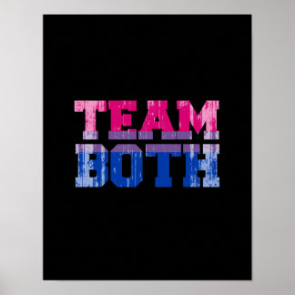 Team Both distressed.png Poster