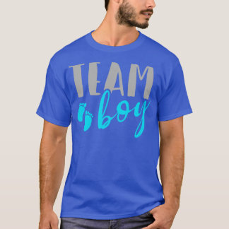 Team Boy Gender Reveal Baby Shower Merch T-Shirt
