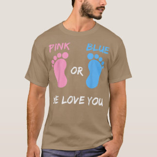 Team Boy Girl Gender Reveal Gift  T-Shirt