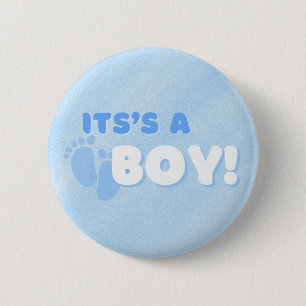 Team Boy Pin for Gender Reveals