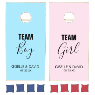 Team Boy & Team Girl Cornhole Set