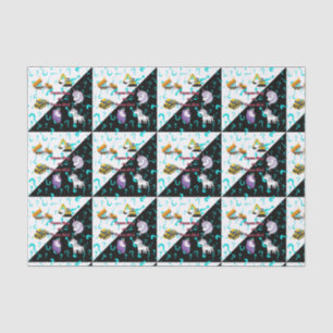 Team Boy vs Team Girl Heavy Equipment vs Unicorns  Tissue Paper