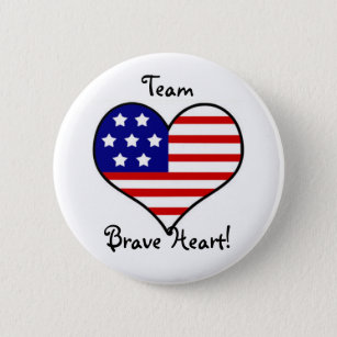 Team Brave Heart Button