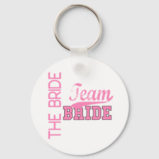 Team Bride 1 BRIDE Keychain