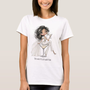 Team Bride Bachelorette Party Bridal Squad T-Shirt