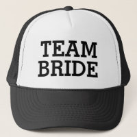Team Bride Bachelorette Party or Wedding Day Hat