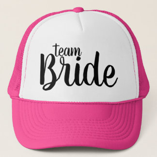 Team Bride Bachelorette Trucker Hat