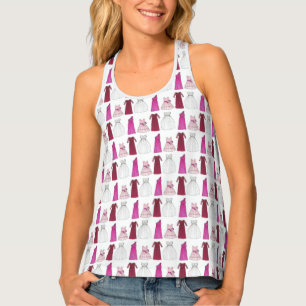 Team Bride Bridal Party Bridesmaid Wedding Gowns Tank Top