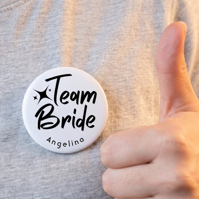 Team Bride Bridal Shower Button (Creator Uploaded)