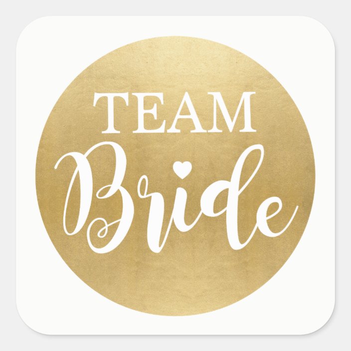 team bride