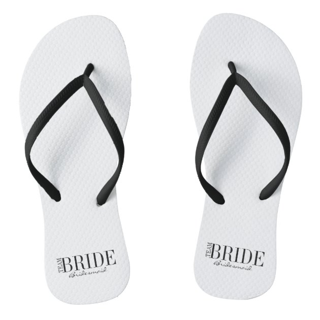 bridal party flip flops