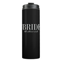 Team Bride Bridesmaid Bridal Party Thermal Tumbler