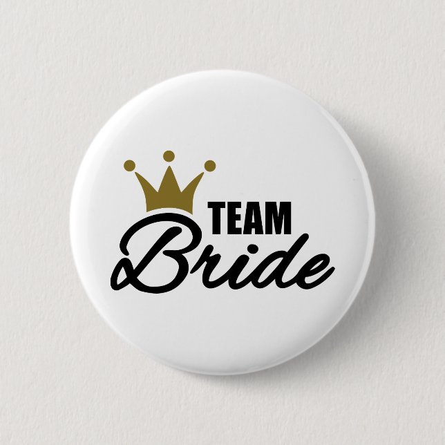 Team Bride Button (Front)