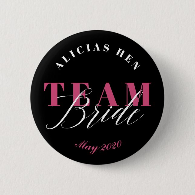 TEAM BRIDE BUTTON (Front)