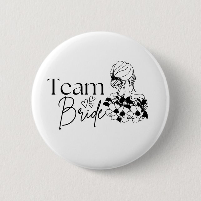 Team Bride Button (Front)