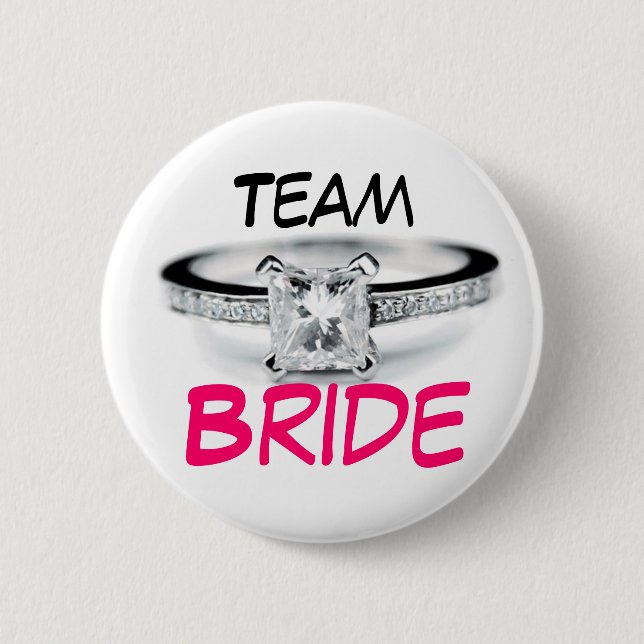 Team Bride Button (Front)