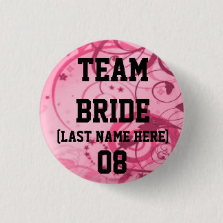 Team Bride Buttons
