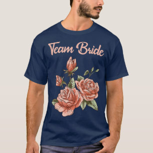 Team Bride Costume Wedding Hen Party Idea T-Shirt